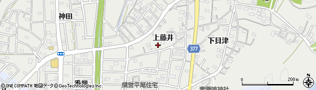 愛知県豊川市平尾町上藤井39周辺の地図