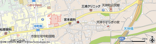 兵庫県小野市天神町1015周辺の地図