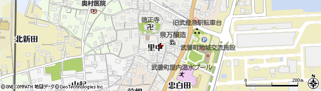 愛知県知多郡武豊町里中46周辺の地図