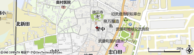愛知県知多郡武豊町里中64周辺の地図