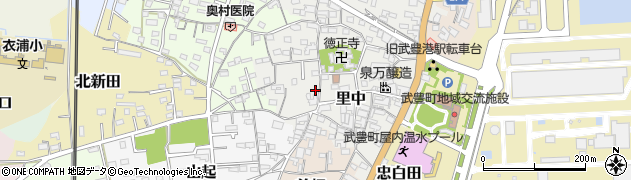 愛知県知多郡武豊町里中67周辺の地図