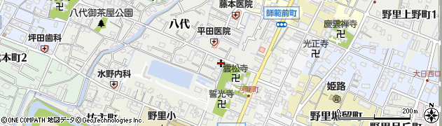 日本自由メソヂスト教団姫路野里教会周辺の地図