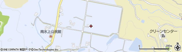 兵庫県三木市吉川町水上1017周辺の地図
