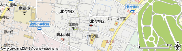 兵庫県姫路市北今宿周辺の地図