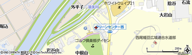 愛知県西尾市吉良町岡山献上田12周辺の地図