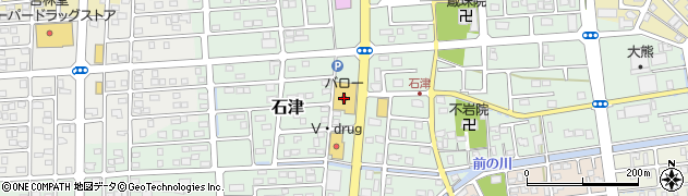 バロー石津店周辺の地図