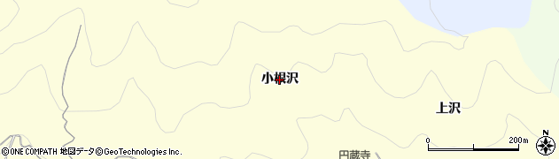 愛知県豊川市御津町金野（小根沢）周辺の地図