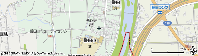 兵庫県たつの市誉田町広山461周辺の地図