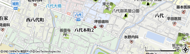 井上秀雲堂周辺の地図