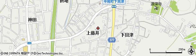 愛知県豊川市平尾町上藤井31周辺の地図