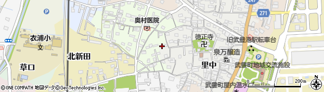 愛知県知多郡武豊町里中105周辺の地図