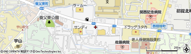 お好み焼き・鉄板焼き きん太 枚方養父店周辺の地図