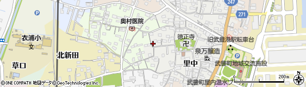 愛知県知多郡武豊町里中111周辺の地図