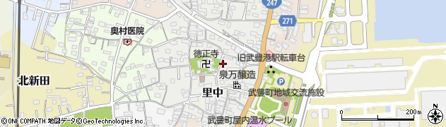 愛知県知多郡武豊町里中89周辺の地図