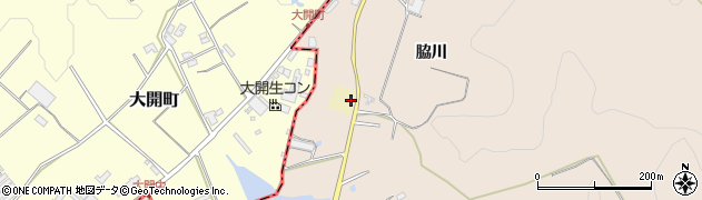 兵庫県三木市加佐草荷野周辺の地図