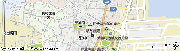 愛知県知多郡武豊町里中88周辺の地図