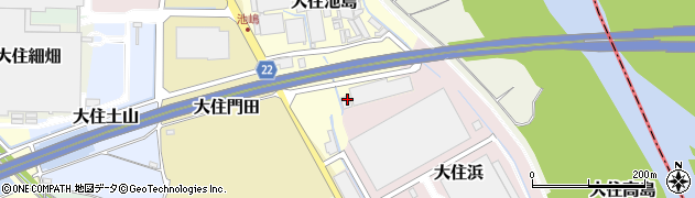 ホームケルン株式会社　京田辺リサイクルセンター周辺の地図