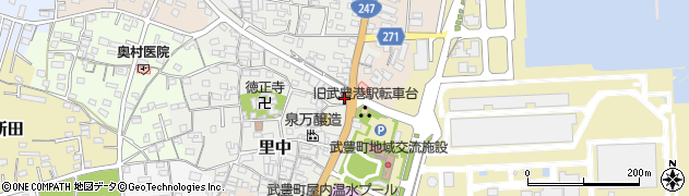 愛知県知多郡武豊町里中26周辺の地図