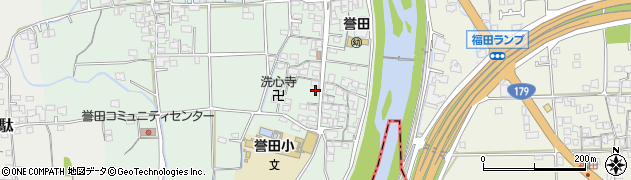兵庫県たつの市誉田町広山463周辺の地図