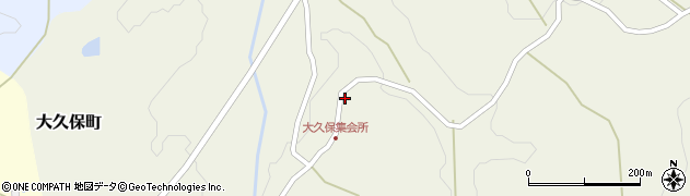 広島県庄原市大久保町860周辺の地図