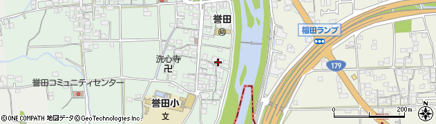 兵庫県たつの市誉田町広山523周辺の地図