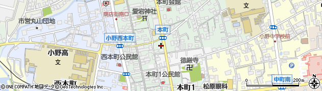 金志商店周辺の地図
