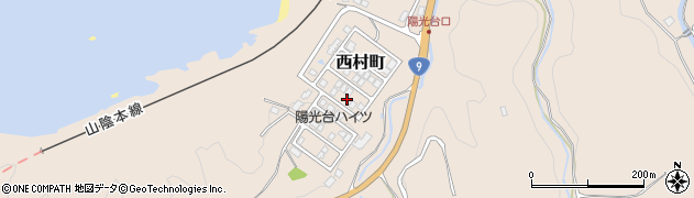島根県浜田市西村町1433周辺の地図