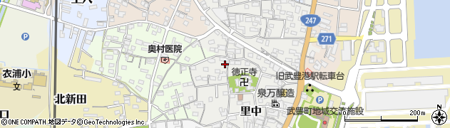 愛知県知多郡武豊町里中120周辺の地図
