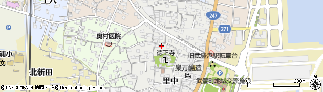 愛知県知多郡武豊町里中121周辺の地図