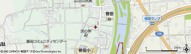 兵庫県たつの市誉田町広山465周辺の地図
