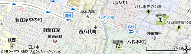兵庫県姫路市西八代町11周辺の地図