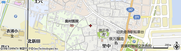 愛知県知多郡武豊町里中115周辺の地図