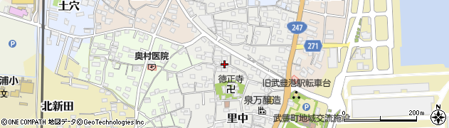 愛知県知多郡武豊町里中136周辺の地図
