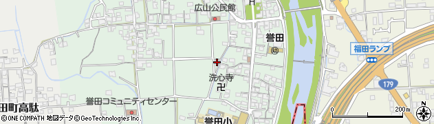 兵庫県たつの市誉田町広山438周辺の地図