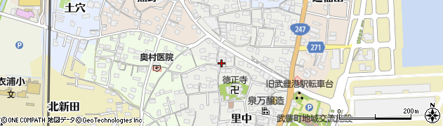 愛知県知多郡武豊町里中137周辺の地図
