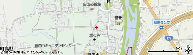 兵庫県たつの市誉田町広山470周辺の地図
