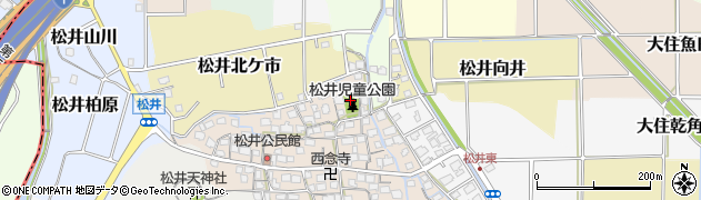 松井里ケ市公園周辺の地図