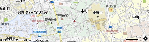 播州算盤工芸品協同組合周辺の地図