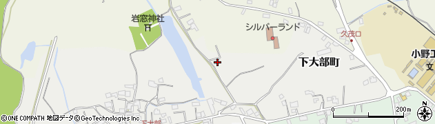 兵庫県小野市下大部町927周辺の地図