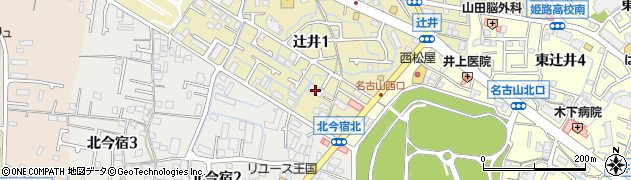 ＣＨＩＡＫＩほおずき姫路辻井周辺の地図