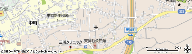 兵庫県小野市天神町1170周辺の地図