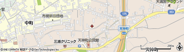 兵庫県小野市天神町1168周辺の地図