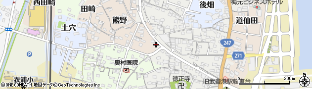 愛知県知多郡武豊町里中144周辺の地図