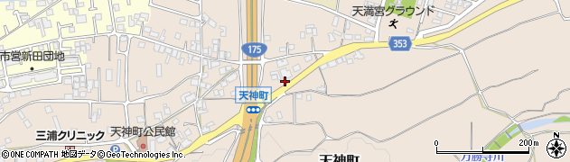 兵庫県小野市天神町735周辺の地図