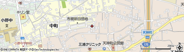 兵庫県小野市天神町1094周辺の地図