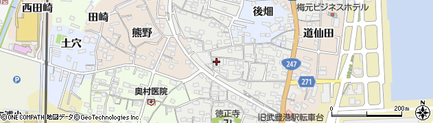 愛知県知多郡武豊町里中148周辺の地図