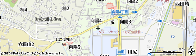 ファミリーマート武豊向陽店周辺の地図