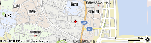 愛知県知多郡武豊町里中180周辺の地図