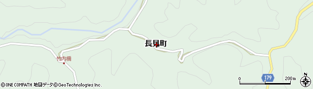島根県浜田市長見町周辺の地図
