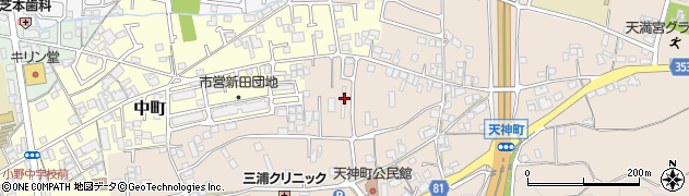 兵庫県小野市天神町1139周辺の地図